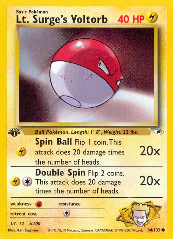 Lt. Surge's Voltorb [1st-Edition]